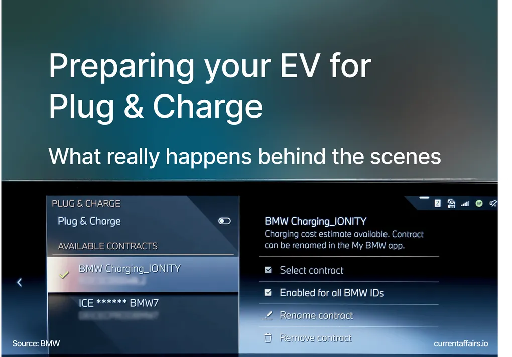 Preparing an EV for Plug & Charge — What really happens behind the scenes